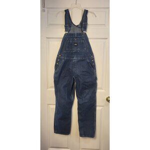 Key Est 1908 Light Wash Bib Overalls 12 R Work Chore Utility Streetwear